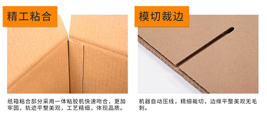 紙箱精工粘合，模切裁邊（biān）